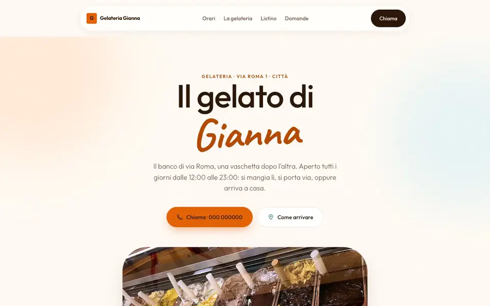 Anteprima del Gelateria Gianna