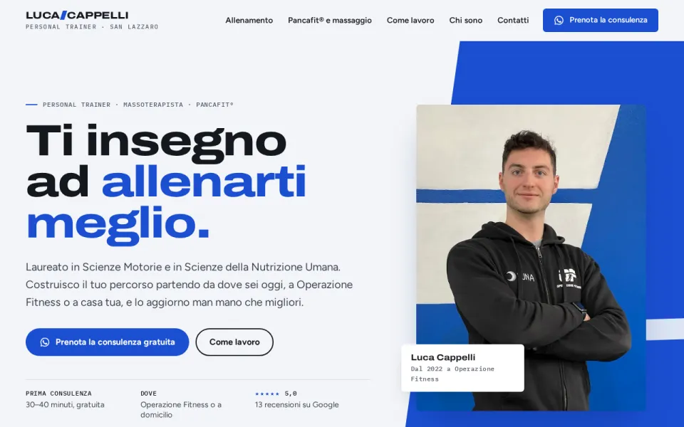 Anteprima del Luca Cappelli