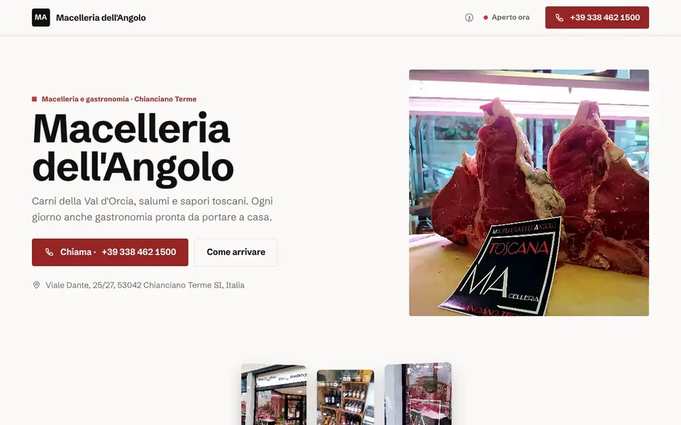 Anteprima del Macelleria dell'Angolo di Giacomo Bellugi