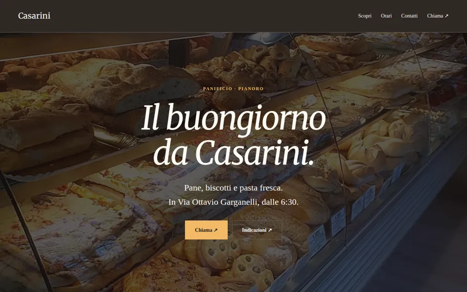 Anteprima del Panificio Casarini