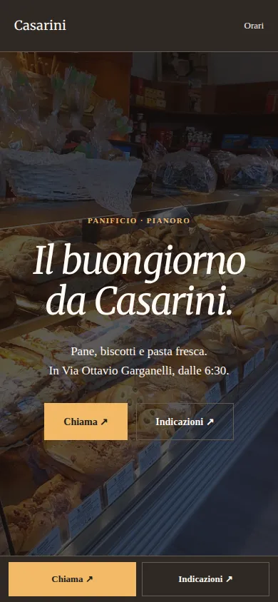Panificio Casarini — materiale 2
