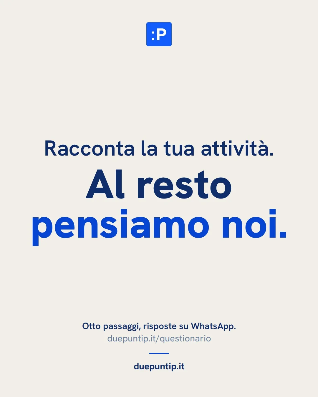 Post per duepuntip — materiale 6